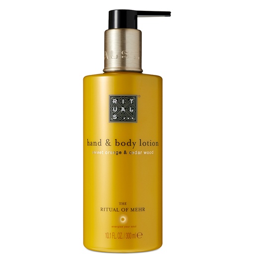 [1116693 / 1120824 rit] The Ritual of Mehr Hand & Body Lotion Dispenser 300ml  - 1bx/20pcs