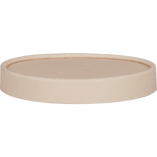 [SBD 605014] Deksel Soepbeker Bamboe Papier 97mm/16oz - 25 pcs (Bx=20x25st)