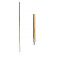 [Jani4160] Jani4160 60" Wood / Metal Thread 15/16" Broom Handle 1bx = 12each