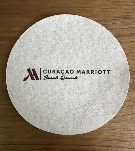 [Marriott coaster] Curacao Marriott Custom Coaster 10K pieces